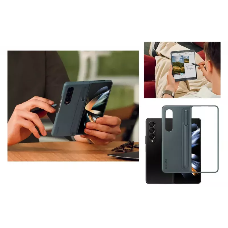 Samsung Standing Cover kynällä Galaxy Z Fold4:lle, hiekka (EF-OF93PCUEGWW)
