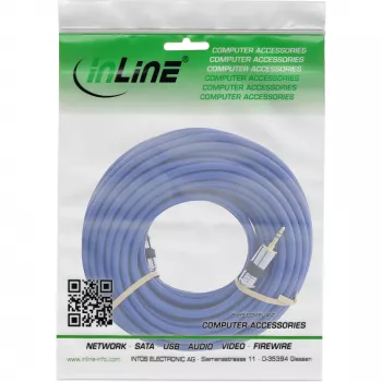InLine Premium -audiokaapeli 3,5 mm plugi / plugi 3 m
