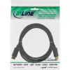 DisplayPort-kaapeli InLine 15355, 0,5 m, DisplayPort–DisplayPort, musta, 6 mm