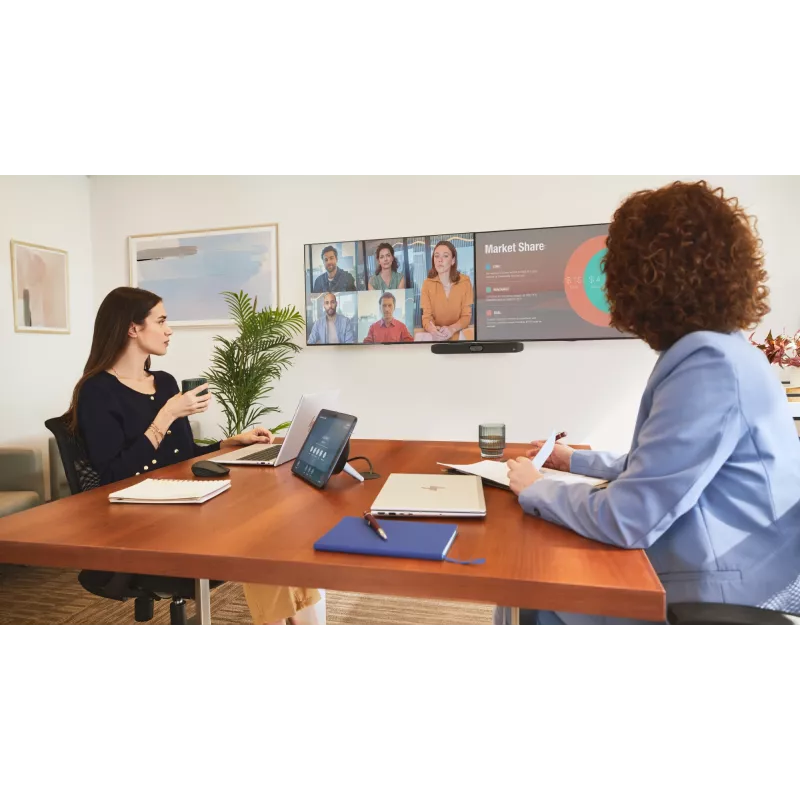 HP Poly Studio X32 All-In-One -videopalkki ilman radiota tai virtalähdettä TAA