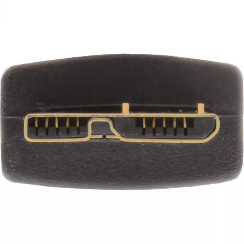 InLine USB 3.2 Gen.1 -kaapeli Type-A uros / Micro-B uros, musta, 1,5 m