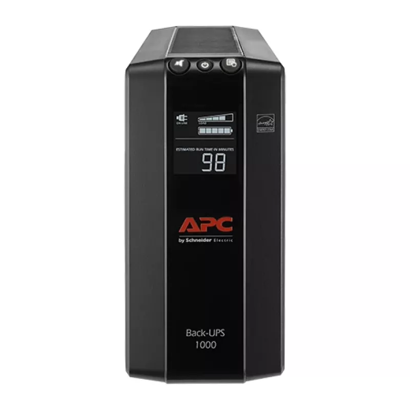 APC BX1000M keskeytymätön virransyöttö (UPS) Line-Interactive 1 kVA 600 W 8 AC-lähtöä