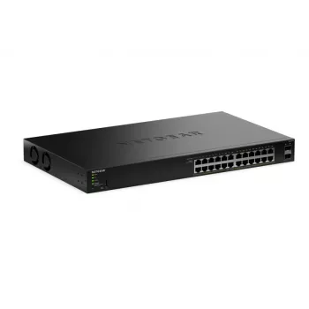 NETGEAR GS324TPv2 hallittava L2/L3 Gigabit Ethernet (10/100/1000) Power over Ethernet (PoE) 1U musta