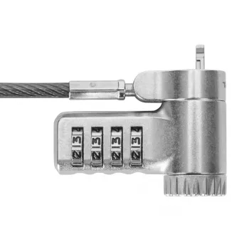 Targus ASP96RGLX kaapelilukko hopea 2 m