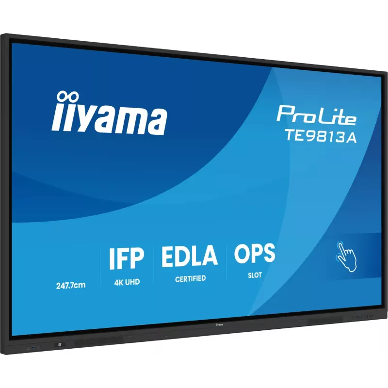 Interaktiivinen litteä näyttö IIYAMA TE9813A-B2AG 97,5