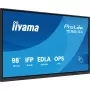 Interaktiivinen litteä näyttö IIYAMA TE9813A-B2AG 97,5 inch (2,48 m) 4K Ultra HD 500 cd/m² Wi‑Fi Android 24/7 musta