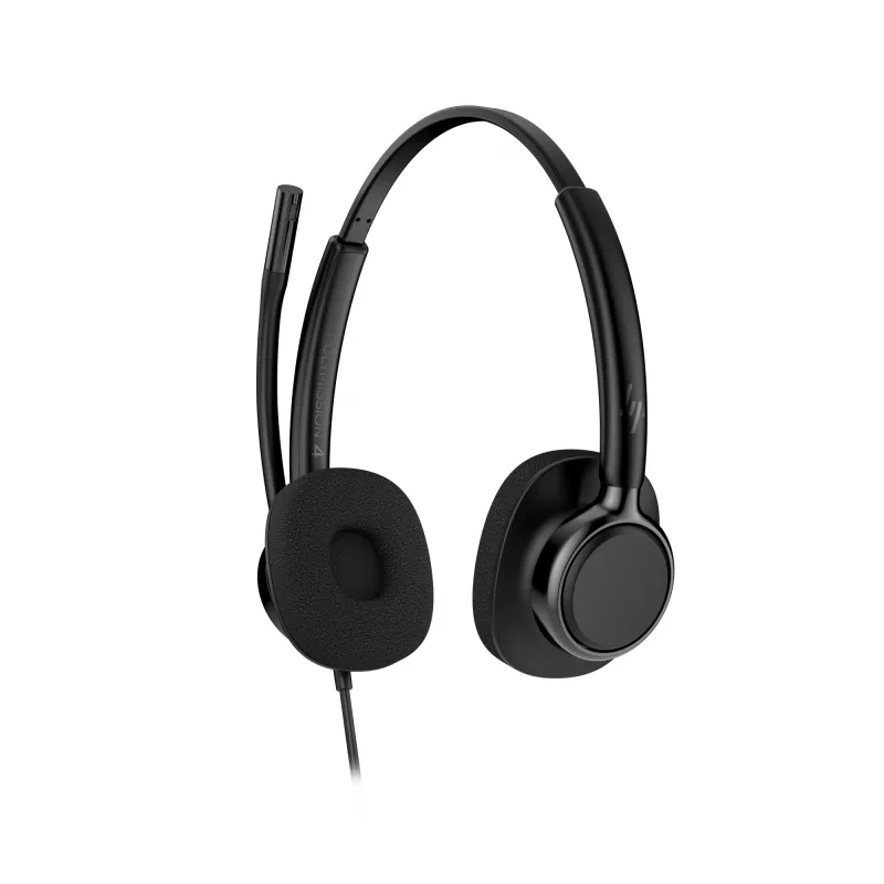 Johdollinen stereo-headset HP Poly Mission 425 Classic USB, over-ear, 126 g