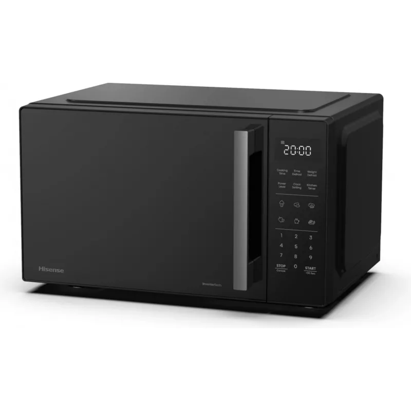 Hisense H23MOBS4HI musta yksittäinen mikroaaltouuni pöytämalli 23 L 900 W