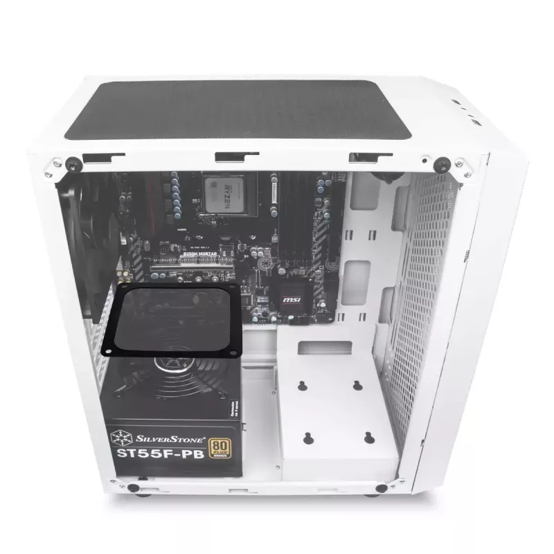 SilverStone SST-FF143W magneettinen pölysuodatin, 140 mm, valkoinen