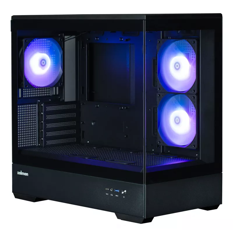 Zalman P30 Mini Tower musta
