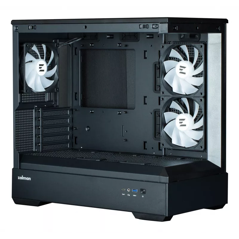 Zalman P30 Mini Tower musta
