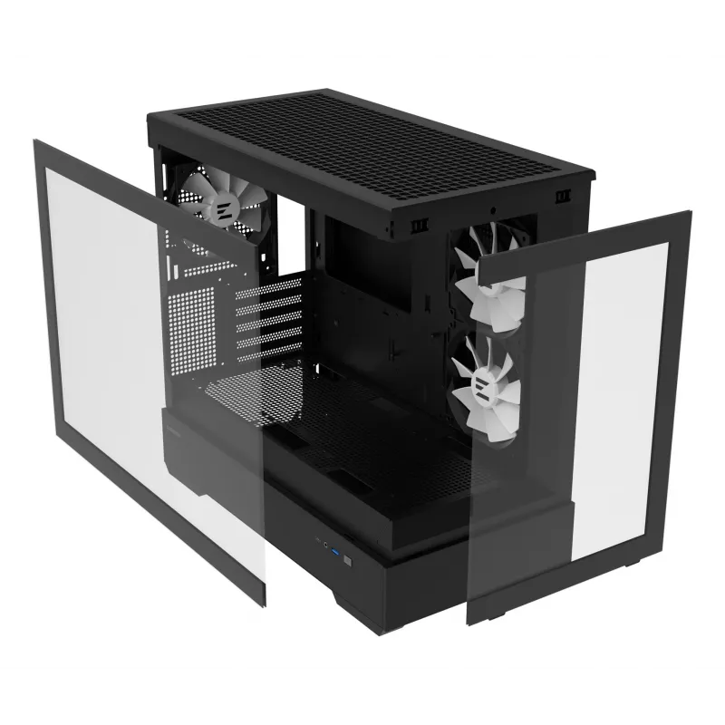 Zalman P30 Mini Tower musta