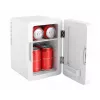 Minijääkaappi LED-meikkipelillä Elle ESDAF01WHEU 6 l valkoinen