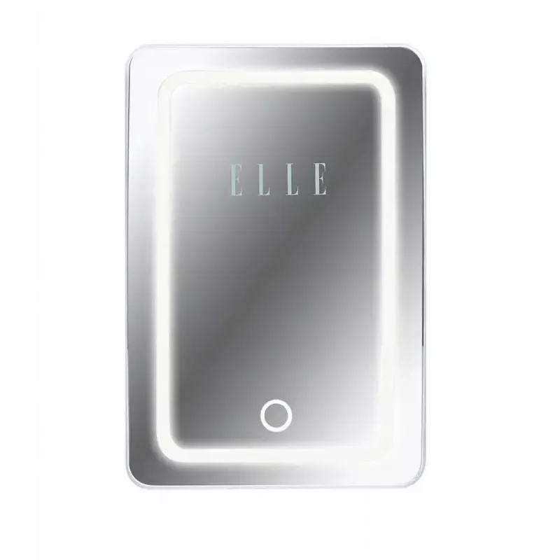 Minijääkaappi LED-meikkipelillä Elle ESDAF01WHEU 6 l valkoinen