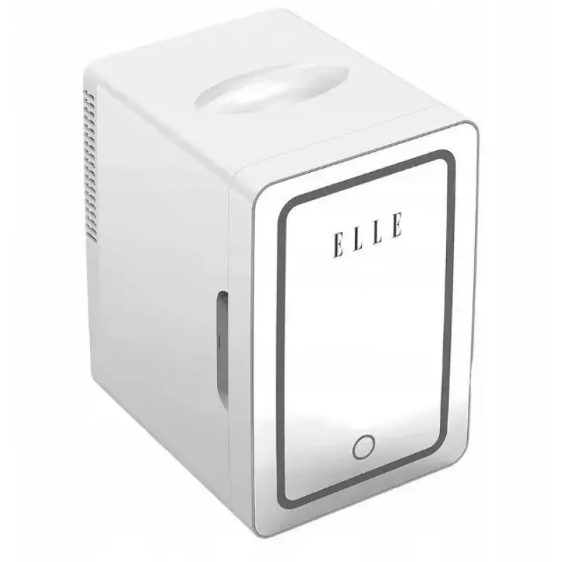 Minijääkaappi LED-meikkipelillä Elle ESDAF01WHEU 6 l valkoinen