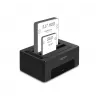 HDD/SSD-kotelo DeLOCK 64187 musta 2,5/3,5 tuumaa 5 Gbit/s