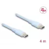 DeLOCK USB-kaapeli USB 2.0 4 m USB-C sininen 81236