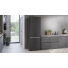Siemens iQ500 KG49N4XAF jää-pakastinyhdistelmä vapaasti seisova 440 L musta