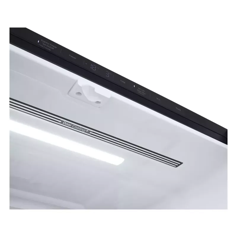 LG InstaView GMG960EVJE Side-by-Side-jääkaappi vapaasti seisova 638 L musta