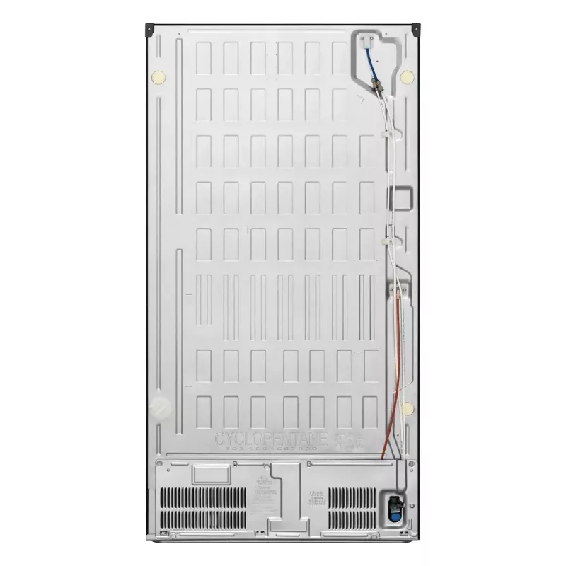 LG InstaView GMG960EVJE Side-by-Side-jääkaappi vapaasti seisova 638 L musta