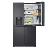 LG InstaView GMG960EVJE Side-by-Side-jääkaappi vapaasti seisova 638 L musta