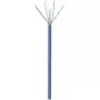 Verkkokaapeli GOOBAY 96096 Cat6a U/UTP rullassa, 100 m, sininen