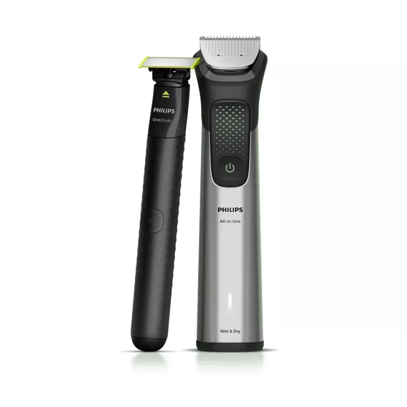Philips MG9535/15 hiustenleikkuukone/trimmeri ruostumaton teräs 27 litiumioni (Li-Ion)