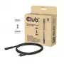 USB-C 40Gbps jatkokaapeli 1 m — club 3d, USB C - USB C, musta
