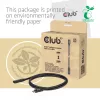 USB-C 40Gbps jatkokaapeli 1 m — club 3d, USB C - USB C, musta