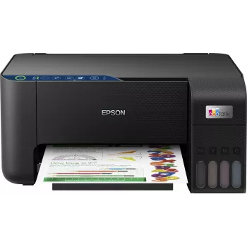 Mustesuihku-monitoimitulostin Epson EcoTank ET-2861 — A4, 5760×1440 DPI, 33 ppm, Wi-Fi, musta