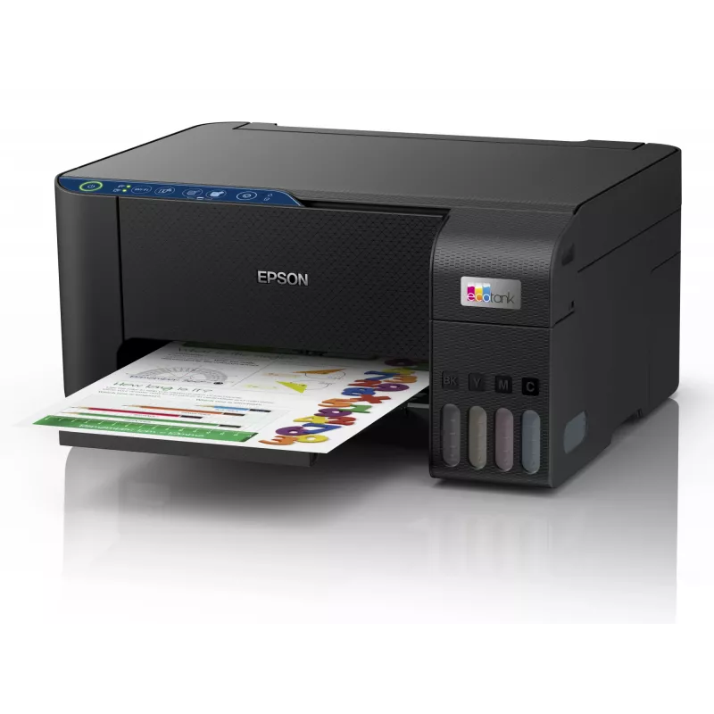 Mustesuihku-monitoimitulostin Epson EcoTank ET-2861 — A4, 5760×1440 DPI, 33 ppm, Wi-Fi, musta