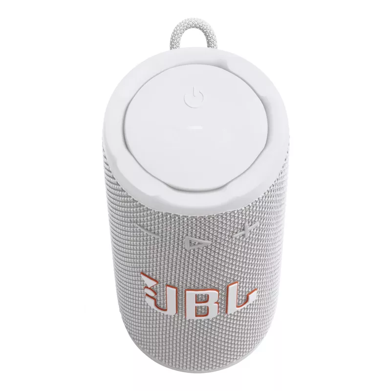 JBL Grip mono-kaiutin valkoinen — 16 W RMS, Bluetooth, USB-C, sisäänrakennettu akku