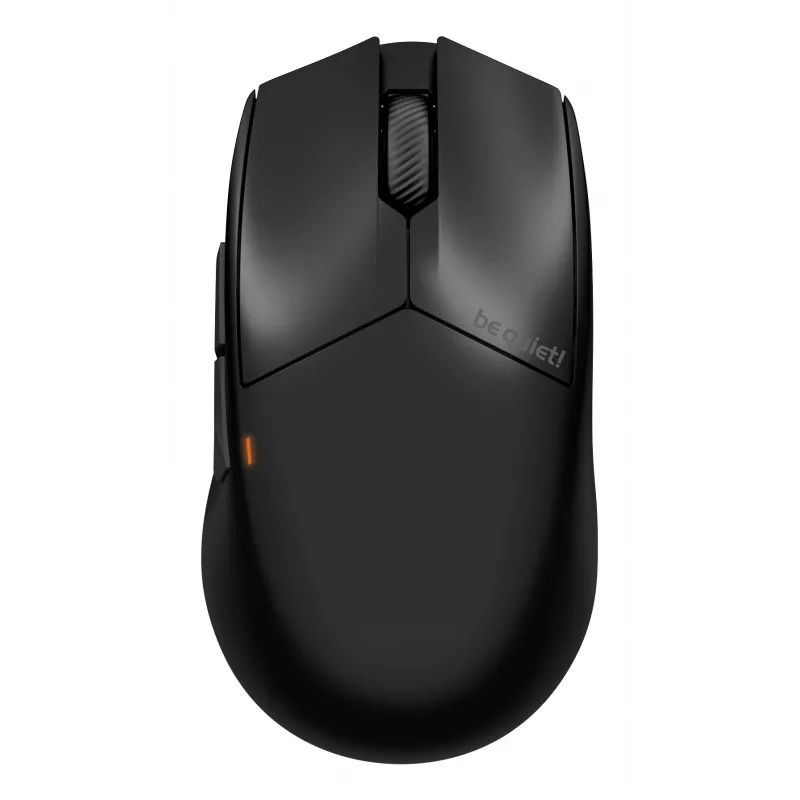 be quiet Dark Perk | Ergo -pelihiiri oikeakätisille RF langaton + USB Type-C optinen 32000 DPI