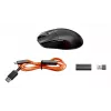 be quiet Dark Perk | Ergo -pelihiiri oikeakätisille RF langaton + USB Type-C optinen 32000 DPI