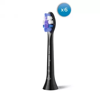 Philips Sensitive HX6056/88 6 kpl:n pakkaus harjaspäitä musta 6 kpl