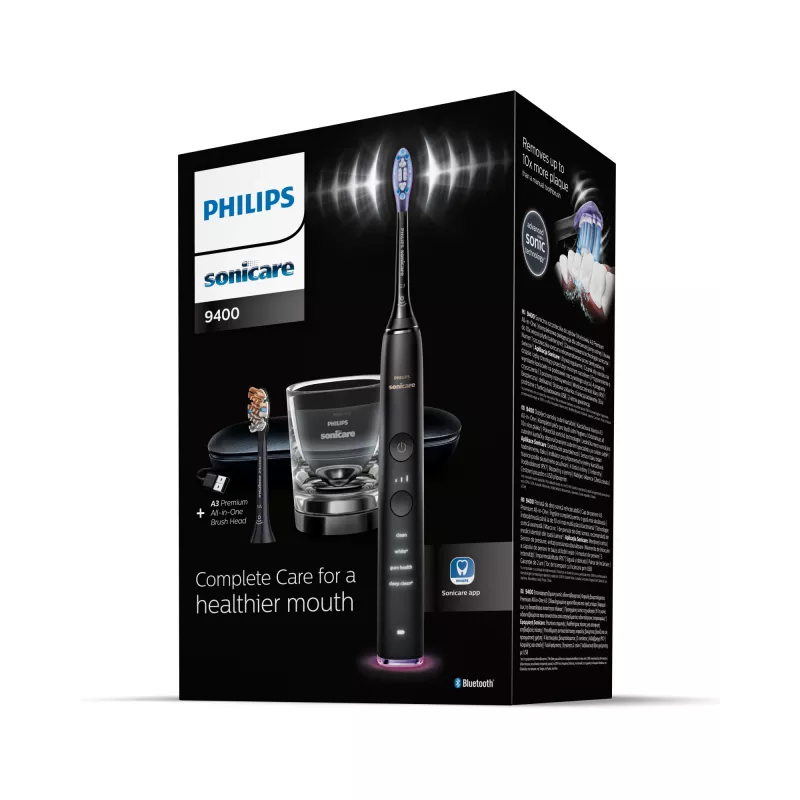 Philips Sonicare DiamondClean Smart DiamondClean Smart HX9917/89 -ääniharjashammasharja + 2 harjaspäätä ja sovellus