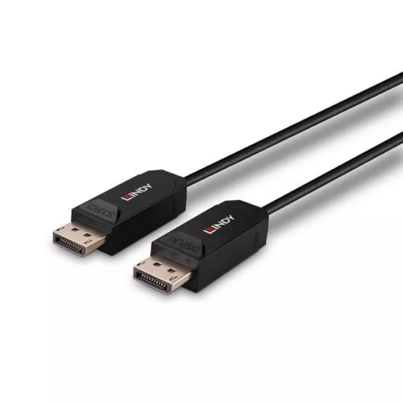 Lindy 38522 DisplayPort-kaapeli 20 m musta