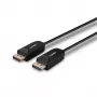 Lindy 30 m kuituoptinen hybridi DP 2.0 UHBR10 -kaapeli, 30 m, DisplayPort, DisplayPort, uros, uros, 7680 x 4320 pikseliä