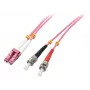 Lindy 46354 InfiniBand-/kuitukaapeli 10 m LC ST pinkki