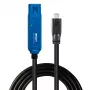 Lindy 5 m USB 3.2 Gen 1 C/A Active Extension Pro, 5 m, USB-C, USB-A, USB 3.2 Gen 1 (3.1 Gen 1), musta