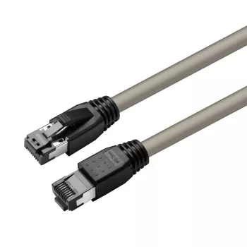 Microconnect MC-SFTP8005 verkkokaapeli harmaa 0,5 m Cat8.1 S/FTP (S-STP)