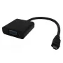 Microconnect HDMIDVGAB videokaapeliadapteri 0,25 m HDMI Type-D (Micro) VGA (D-Sub) musta