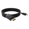 Videokaapeliadapteri VISION TC 2MDPHDMI8K/BL — 2 m DisplayPort - HDMI, 6 mm, musta