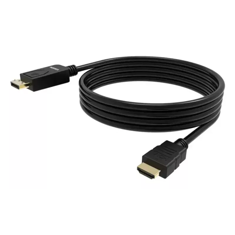 Videokaapeliadapteri VISION TC 2MDPHDMI8K/BL — 2 m DisplayPort - HDMI, 6 mm, musta