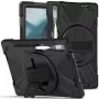 Tablet-kotelo eSTUFF Lenovo Tab P11 Pro -laitteelle, polykarbonaatti, 29,2 cm (11,5 inch) näytölle, 2 katselutilaa, musta