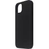 Puhelinkotelo eSTUFF Apple iPhone 12 / 12 Pro -laitteelle, silikoni, sopii 15,5 cm (6,1 inch) näytölle, musta