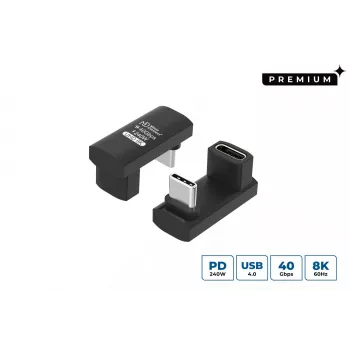 USB-C-kaapeli MicroConnect Premium USB4 3x2 USB-C, USB4-yhteensopiva suurnopeus- datan- ja virransiirto