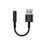 Equip 147945 audiokaapeli 0,15 m 3,5 mm USB Type-A musta