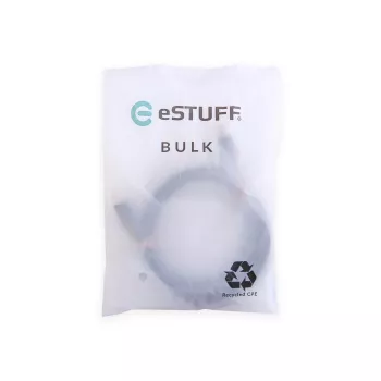 eSTUFF ES604280-BULK USB-kaapeli USB 2.0 2 m USB C musta