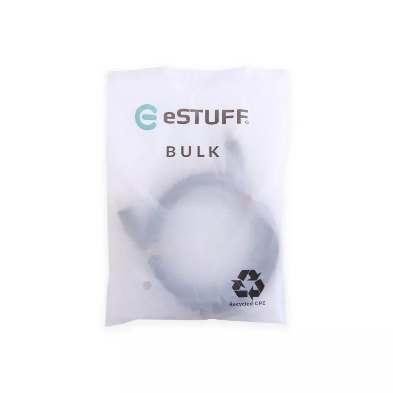 eSTUFF ES604280-BULK USB-kaapeli USB 2.0 2 m USB C musta